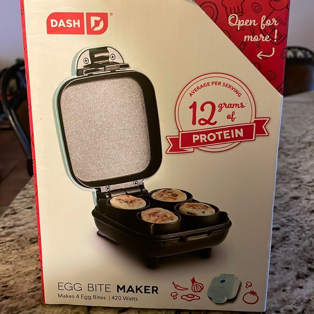 Egg bite maker - never came out of the box.